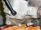 Whoops... that doesn't look right! The engine mount doesn't line up!