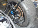 SVA nut covers on the front suspension