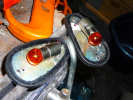 Front indicators now have amber bulbs rather than nasty pale yellow ones.  That should help with SVA.