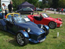 MAtt and Neil's cars at the front